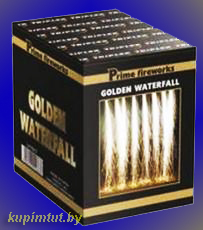 Батарея салютов высотой 18 м, 16 выстрелов, 26 сек TXB038/U17017 GOLDEN WATERFALL